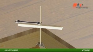 Монтаж металлической чердачной лестницы Fakro LMK