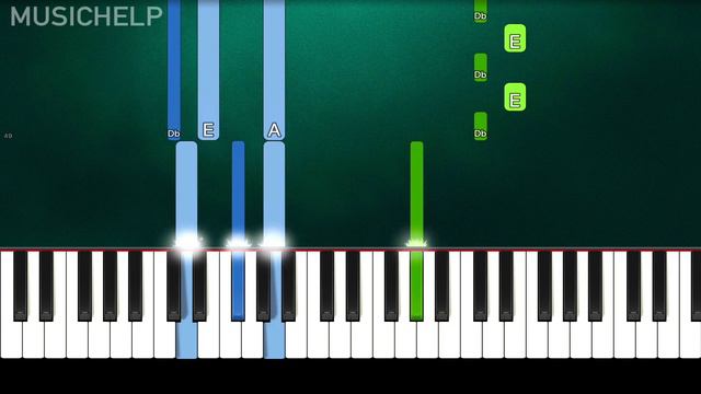 PUBLIC - Make You Mine (Piano Tutorial Easy) By MUSICHELP смотреть онлайн