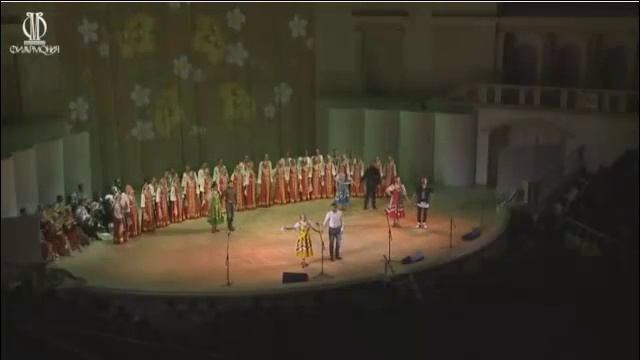 Омский хор. Кадриль московская смотреть онлайн