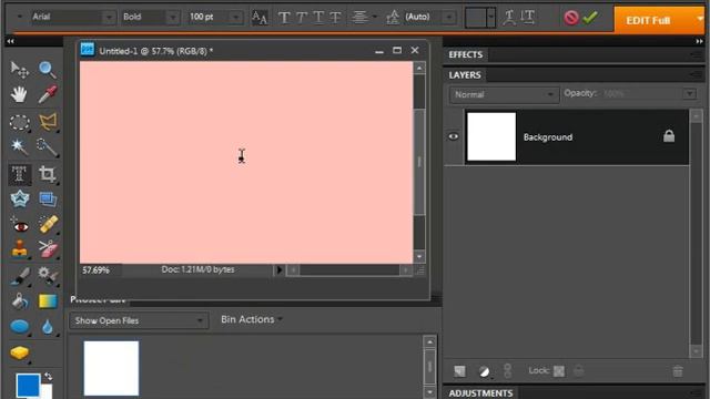 Photoshop Elements 9.0 Tutorial Creating a Type Mask Adobe Training Lesson 11.5 смотреть онлайн