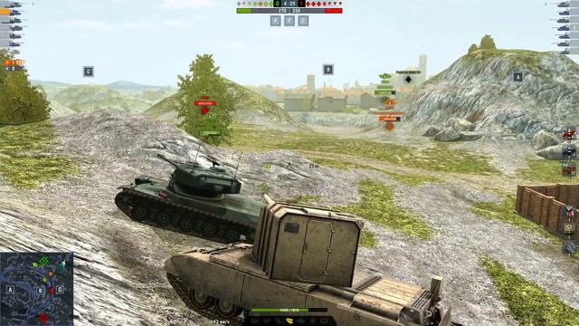 FV4005 МАСТЕР на танке / WOT Blitz смотреть онлайн