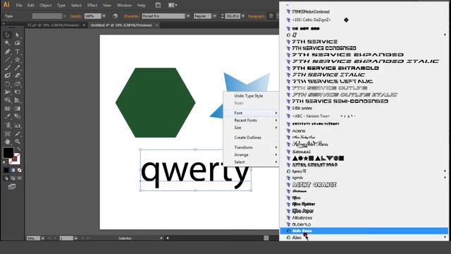 Tutorial how to outline view in Adobe Illustrator смотреть онлайн