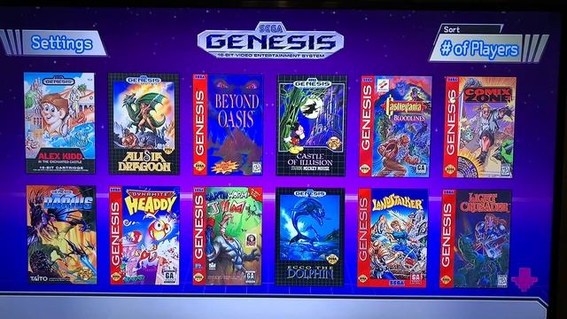 Sega Genesis Mini / ОБЗОР РАСПАКОВКА ТЕСТ смотреть онлайн