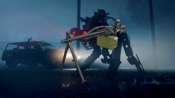 Generation zero - [РАЗРУШИТЕЛЬНОЕ РАНЧО NEXT GEN] - Пулемет калашникова.