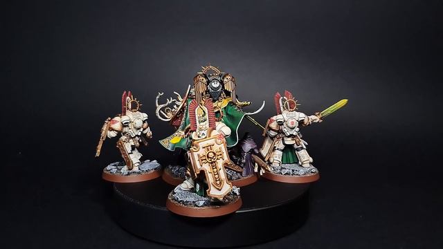 Miniatures Showcase - Warhammer 40000 Lion's Guard Bladeguard Veterans смотреть онлайн