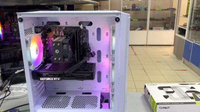 70000₽, i5 12400F, 32Gb, ssd 960Gb, RTX 3060 12Gb, 750W смотреть онлайн