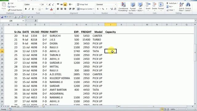 How to Use VLOOKUP Formula With COLUMNS Function - Ms Excel in Hindi смотреть онлайн
