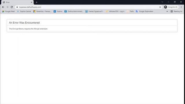 The Encrypt library requires the Mcrypt extension смотреть онлайн