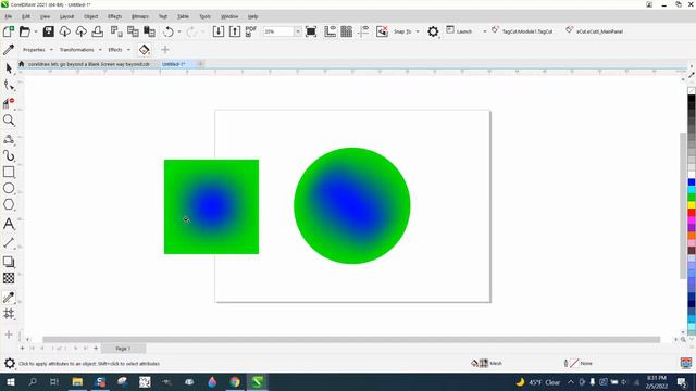 Corel Draw Tips & Tricks Mesh Fill Tool more info смотреть онлайн