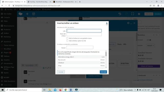Actualizar contenido en página de inicio o portada Woodmart смотреть онлайн