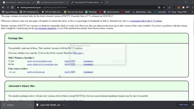 ESP32 - Configurações iniciais do MicroPython смотреть онлайн