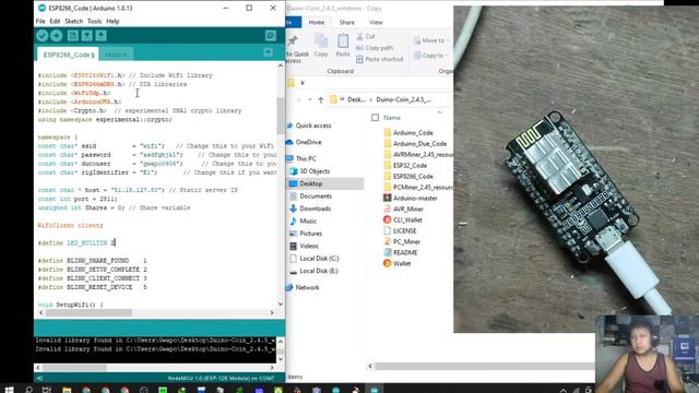 ESP8266 Mining - Duino Coin(DUCO) Part2 смотреть онлайн