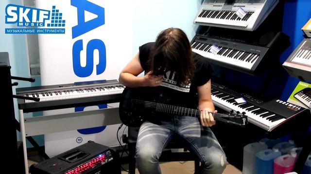 Обзор электрогитары Gibson Les Paul Gothic 2000 | Сергей Табачников | SKIFMUSIC смотреть онлайн