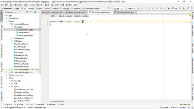 Android Blog App - Android Studio & Laravel Rest API - Part #11 смотреть онлайн