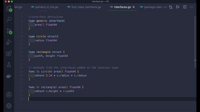 Go Tutorial (Golang) 28 - Interfaces in Golang смотреть онлайн