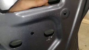 Установка электропривода в переднюю дверь дастер