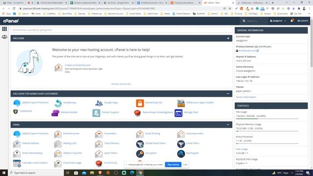 Domain, Hosting, File Manager, WordPress Dashboard, How to install WordPress on Live server смотреть онлайн