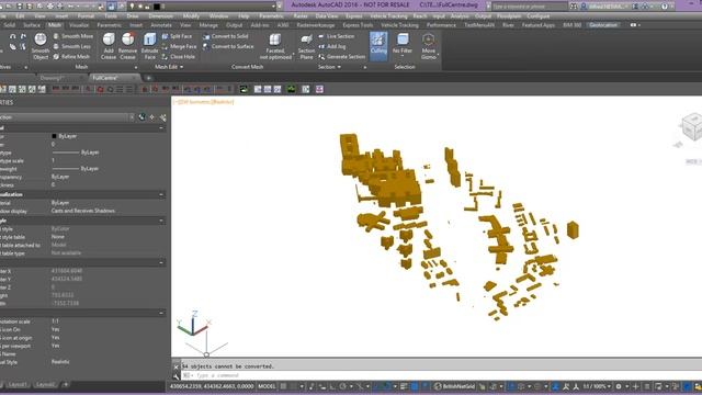ACADsupp convert PolyFaceMesh to 3D-Solid смотреть онлайн