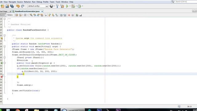Create a Random Face Generator in Java - Good for Beginners смотреть онлайн