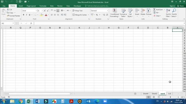 ICDL Course #20 : Excel 2016 - (Lesson 1) смотреть онлайн