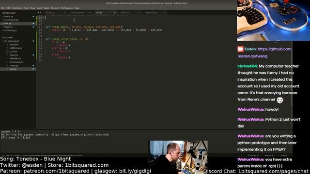 TWANG 1D Dungeon Game on FPGA Ep 3 - Porting to Python - Enemies смотреть онлайн