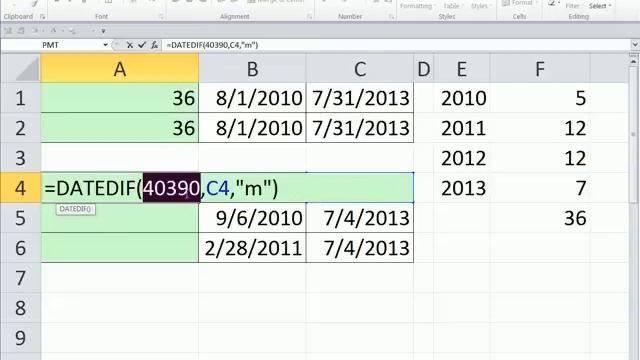 Excel Magic Trick 767: Count Months from Start and End Date смотреть онлайн