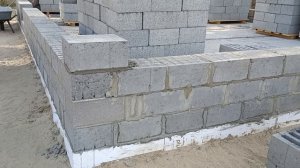 Как ускорить кладку керамзитоблоков. Оптимизация процесса кладки блоков. Что по проёмам?