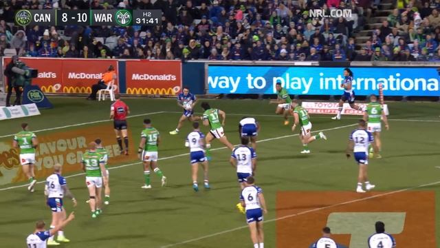 NRL 2023 | Canberra Raiders v New Zealand Warriors | Match Highlights смотреть онлайн