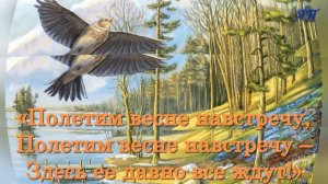 Песня о весне  минус