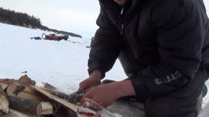 Зимняя рыбалка на реке Обь. ХМАО. Андра