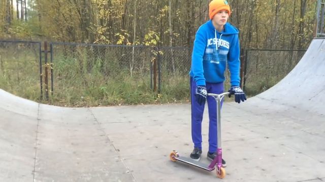 Bri flip на самокате (как сделать) смотреть онлайн