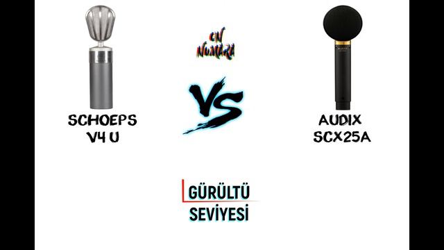 Schoeps V4 U ve Audix SCX25A Studyo Mikrofon Karşılaştırma #111 смотреть онлайн