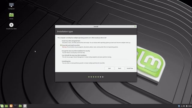 Installing Linux Mint 19.1 смотреть онлайн
