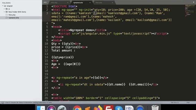Angularjs filters with example | angularjs tutorials in hindi смотреть онлайн