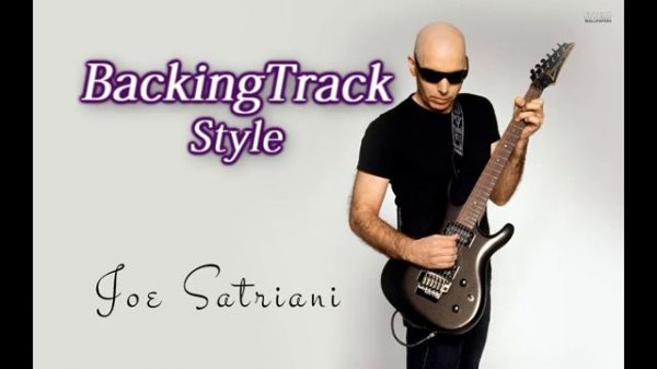Rock Backing Track   Joe Satriani Style F major