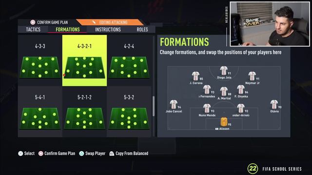 BEST META 3421 CUSTOM TACTICS & INSTRUCTIONS (POST PATCH) - FIFA 22 смотреть онлайн