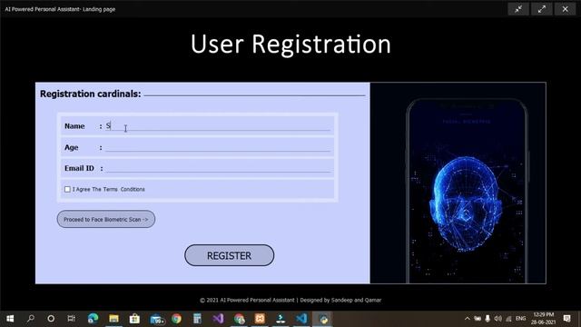 Face Recognition login system with PyQT5 gui (part 1 Jarvis) смотреть онлайн