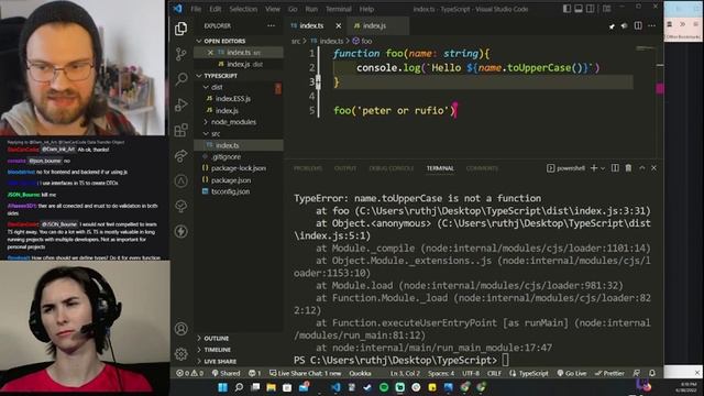 June 30 2022: intro to typescript with peterboyer_ смотреть онлайн