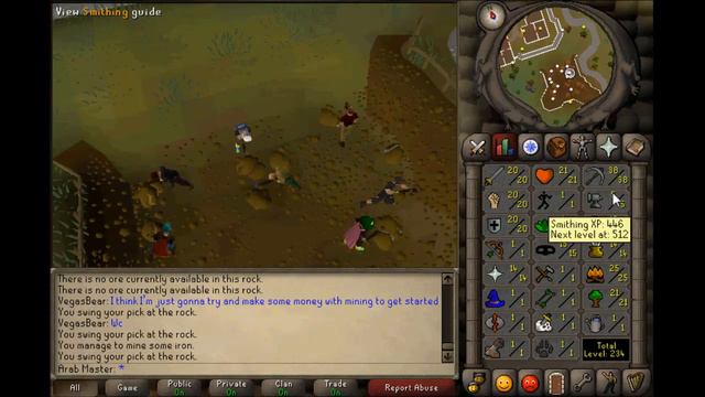 Old School RuneScape 2007 - Road to MAX CB #1 смотреть онлайн