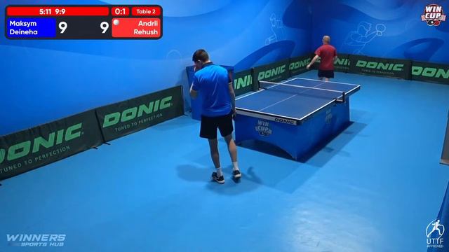 02:15 Maksym Deineha 0 - 3 Andrii Rehush West 6 WIN CUP 10.05.2023 | TABLE TENNIS WINCUP смотреть онлайн
