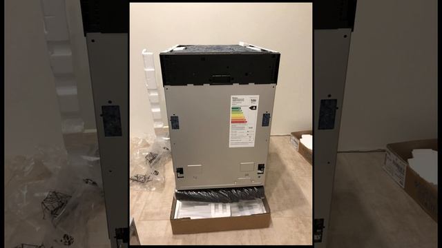 Beko DIS 25010. Шумоизоляция посудомоечной машины. смотреть онлайн