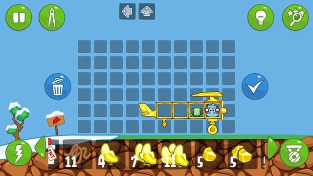 testing the super push. | Bad Piggies смотреть онлайн