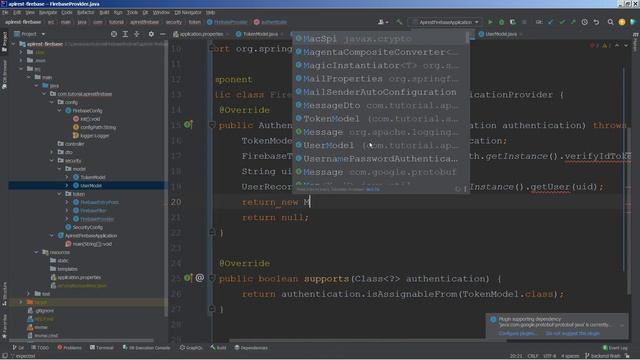 Login Android Studio + Firebase + Google + Spring Boot Parte 6: Backend (parte 2) смотреть онлайн