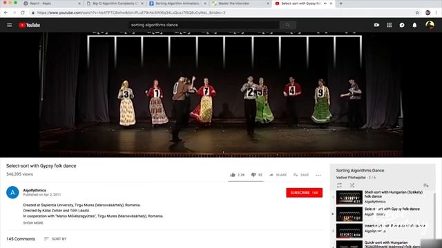 Dancing Algorithms | Sorting Algorithms series смотреть онлайн