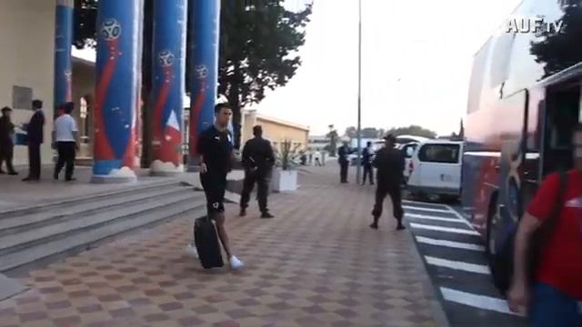 Сборная Уругвая прилетела в Сочи смотреть онлайн