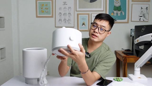 Máy phun sương tạo ẩm Xiaomi Mijia, hết khô mũi, da khô nứt nẻ mùa đông смотреть онлайн