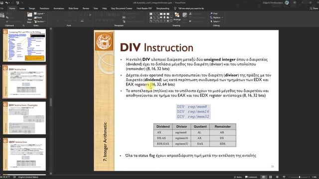 Theory 13 Integer Arithmetic Multiplication and Division смотреть онлайн