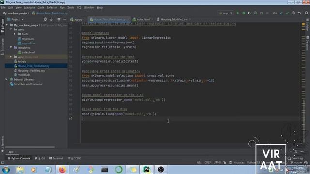 Deploy House Price Prediction ML Project On The Website смотреть онлайн