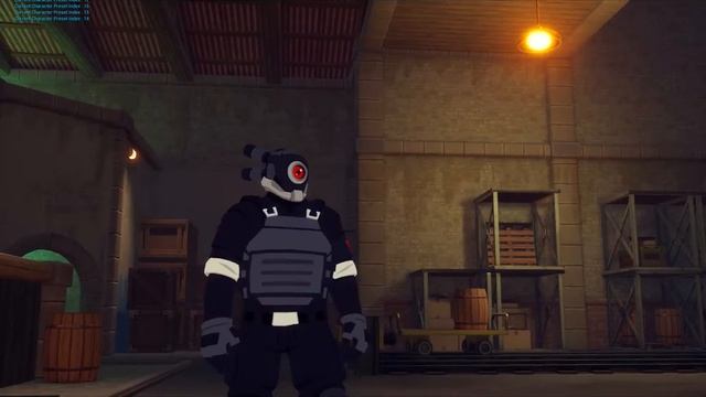 Unlit Military characters in industrial setting смотреть онлайн