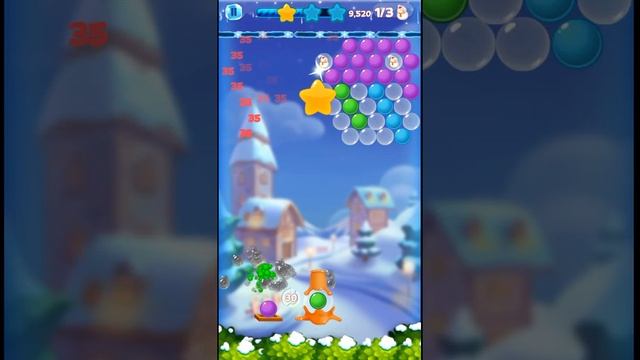 Ice Bubble Princess Elsa Pop Puzzle Gameplay [Frozen Game] смотреть онлайн